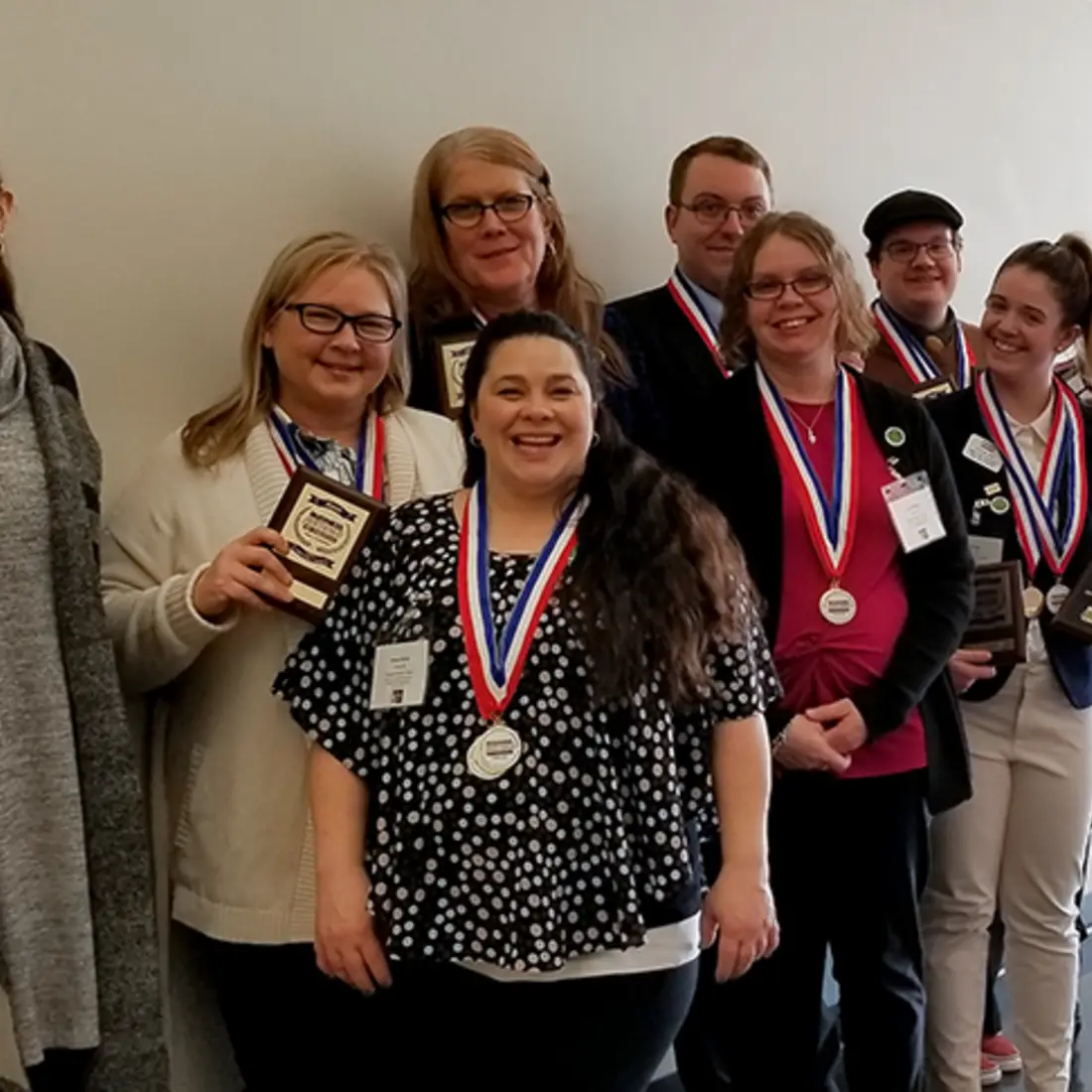 Business Professionals of America students competed in state competition March 3.