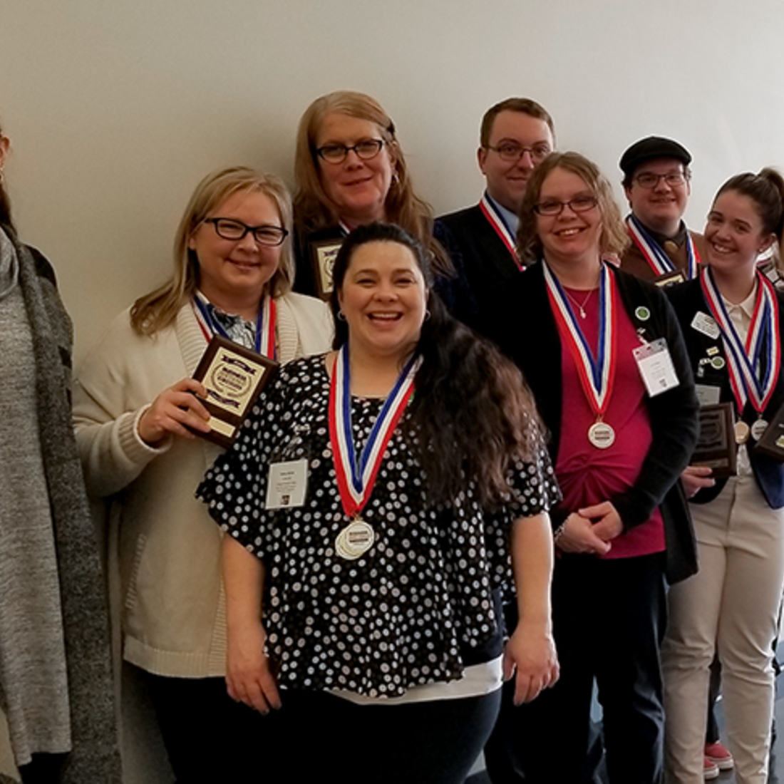Business Professionals of America students competed in state competition March 3.