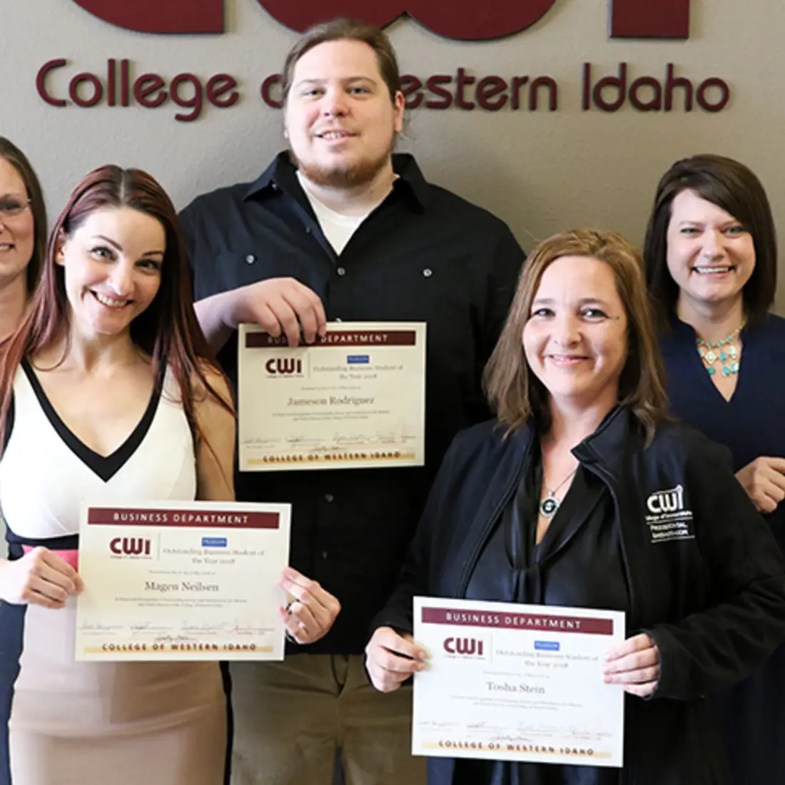 Pearson Outstanding Business Students of the year for 2017/18.