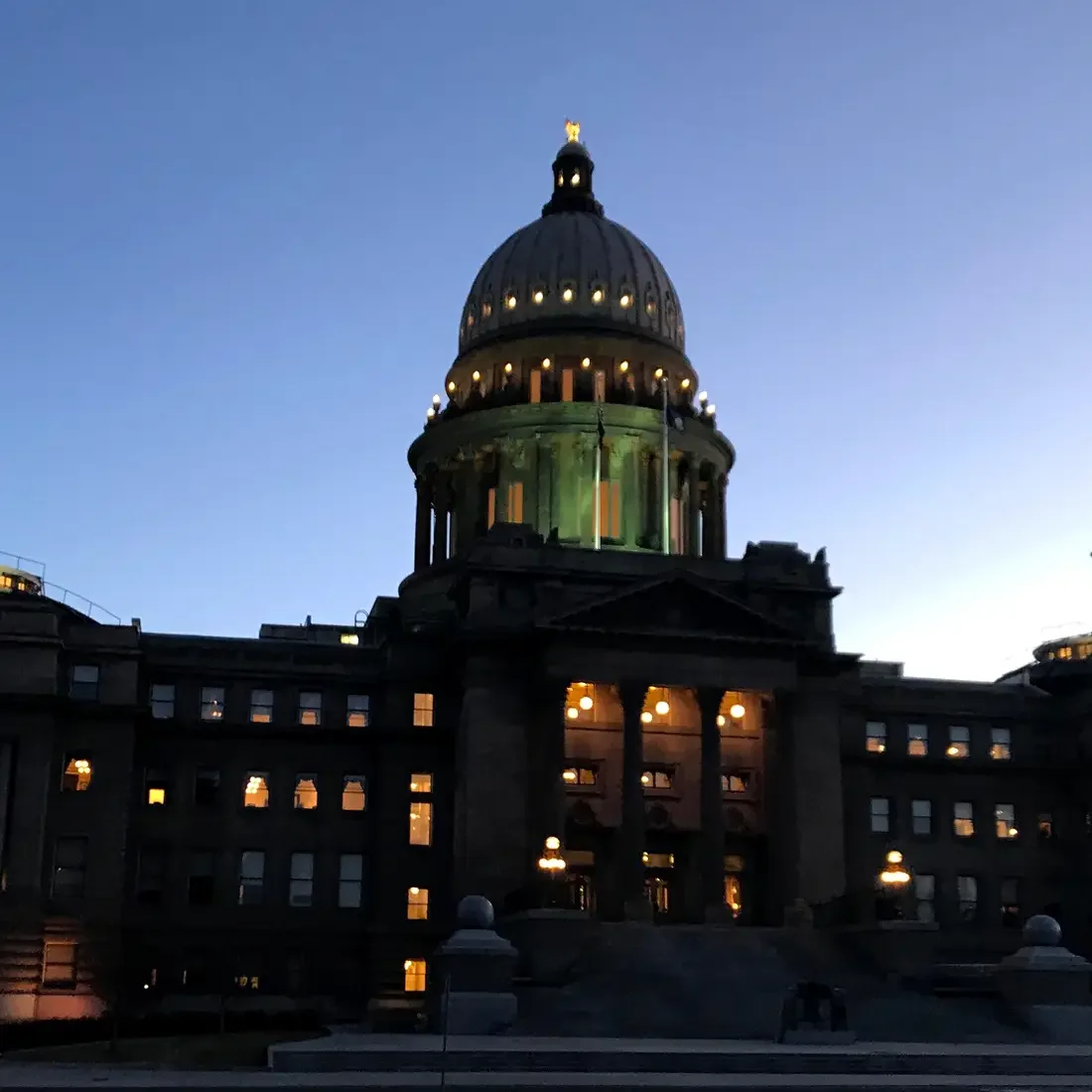 Gov. Brad Little extended the stay-home order until the end of April.