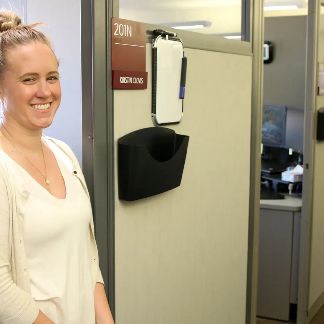 Kristin Clovis, August 2018 Staff of the Month