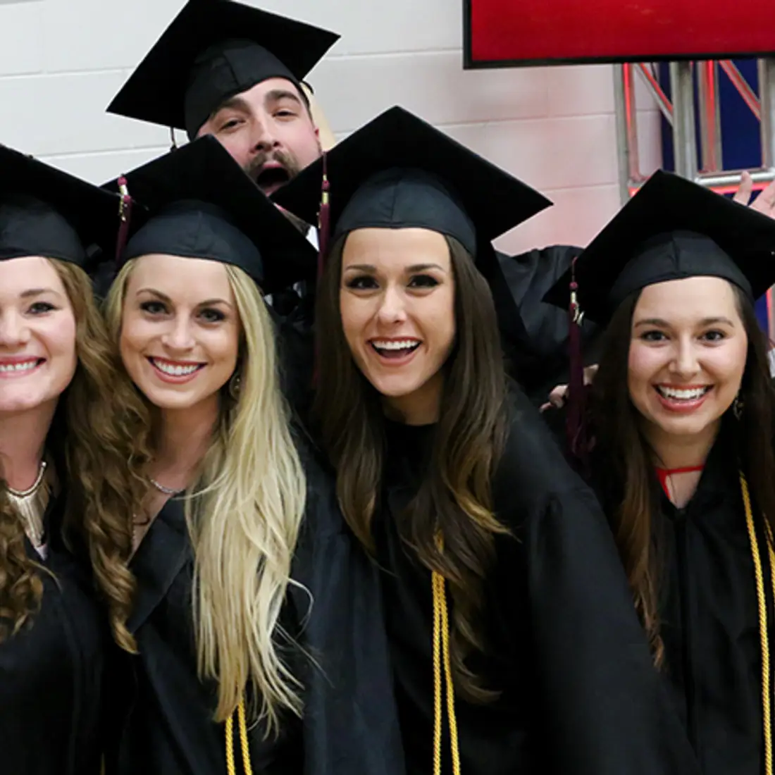 Volunteer to help at commencement May 17.