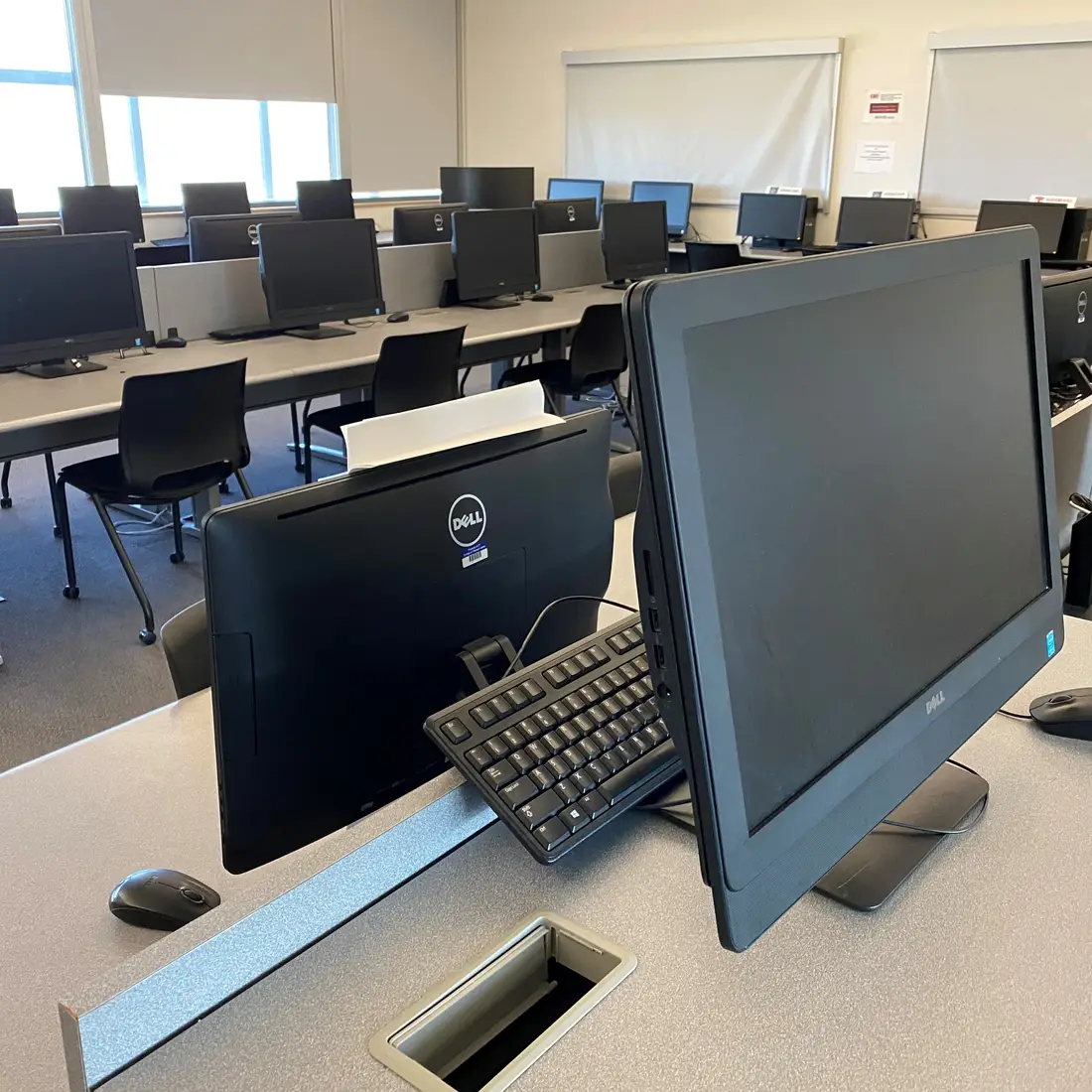 Computer lab on campus
