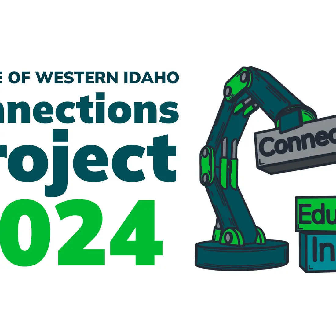 A graphic for the College of Western Idaho Connections Project is shown.