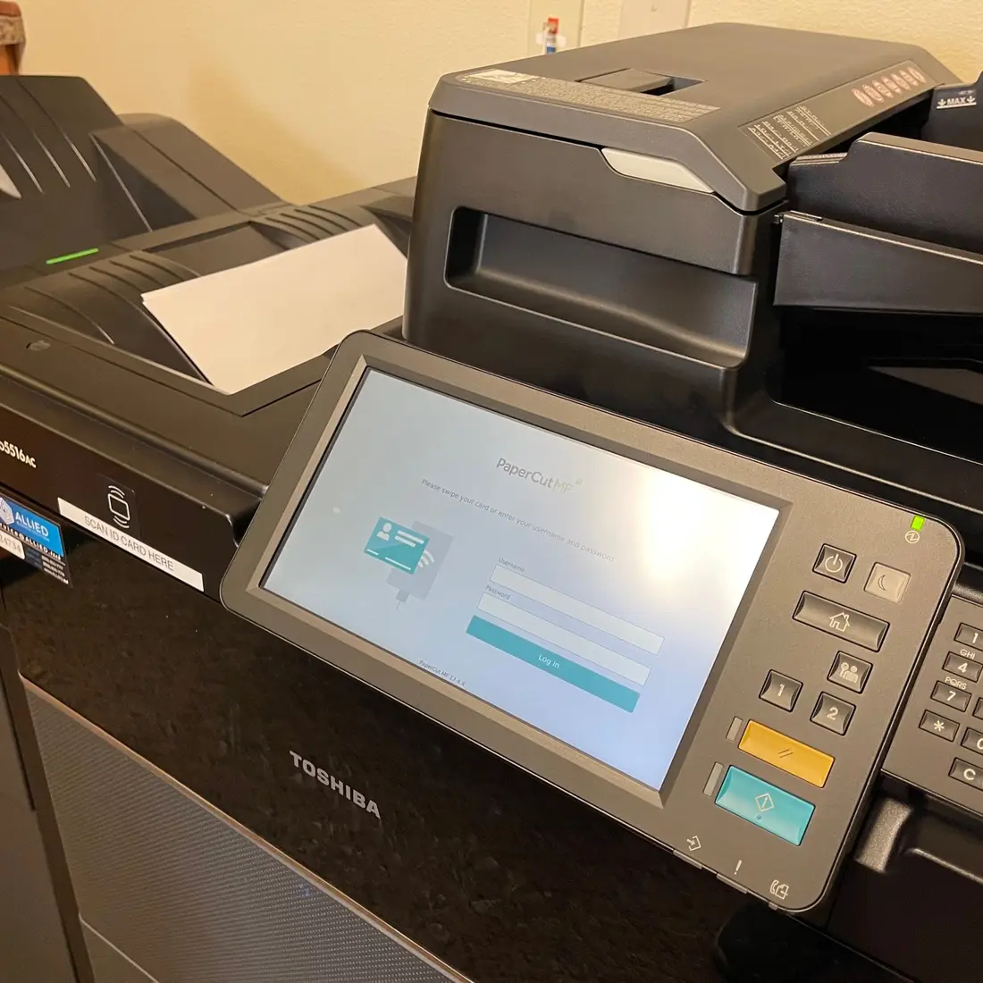 College of Western Idaho’s IT team deploys 29 new Toshiba copiers across campus.