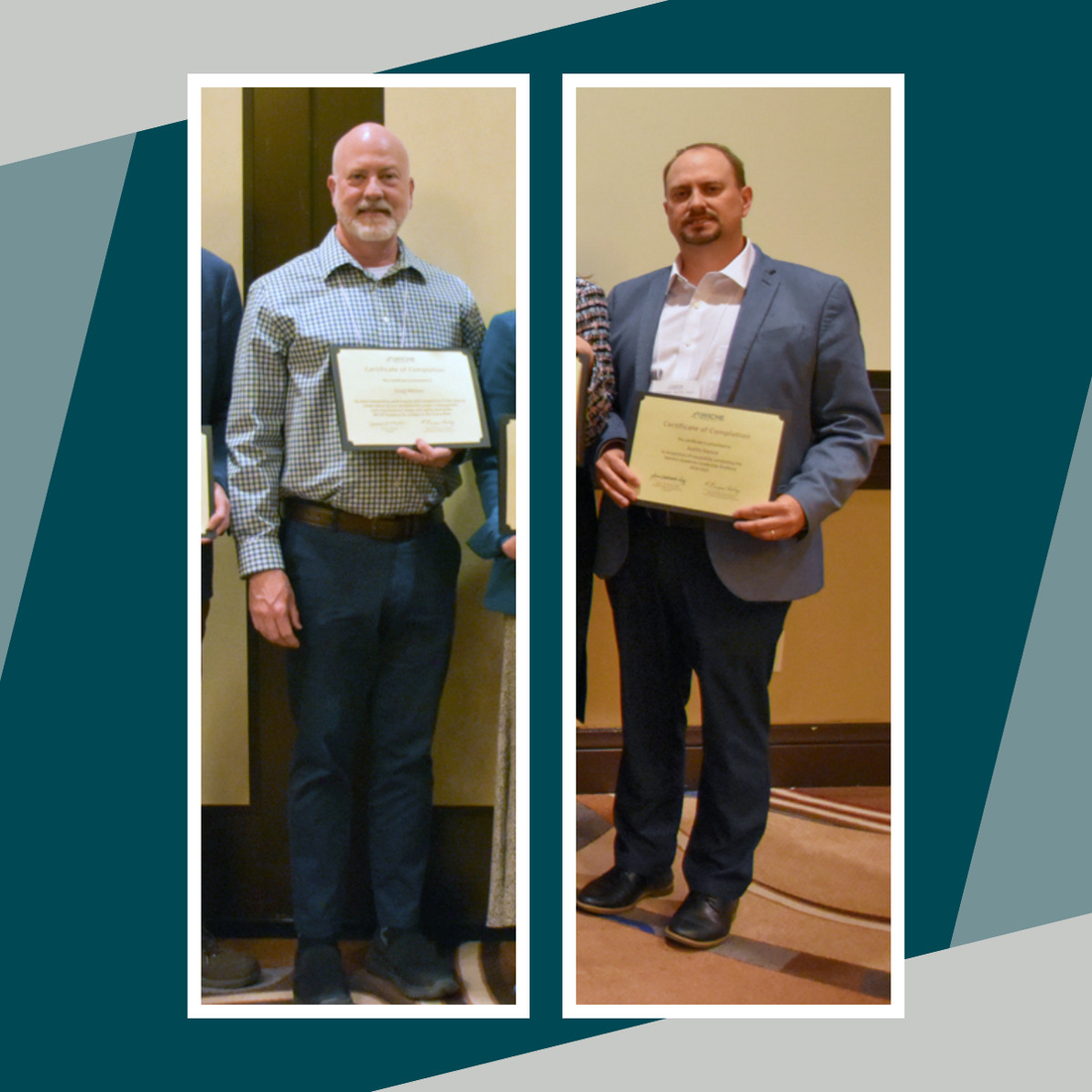 Deans Greg Wilson and Justin Vance