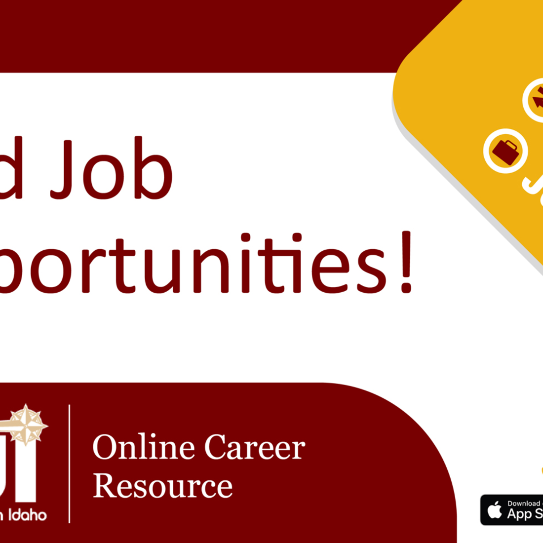 Find Job Opportunities through College of Western Idaho's new online career resource
