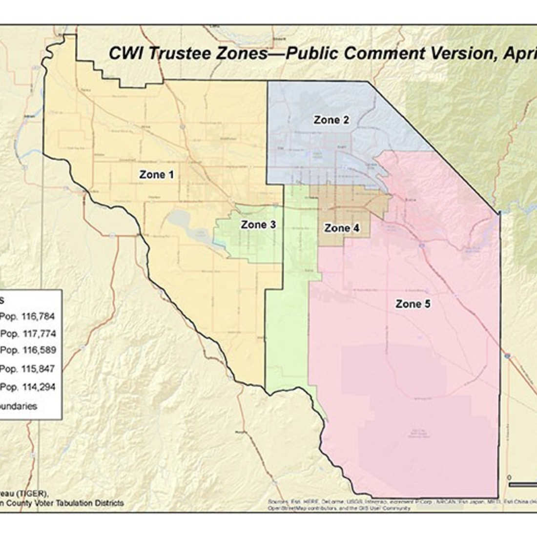 CWI Seeks Public Comment on New Proposed Trustee Zone