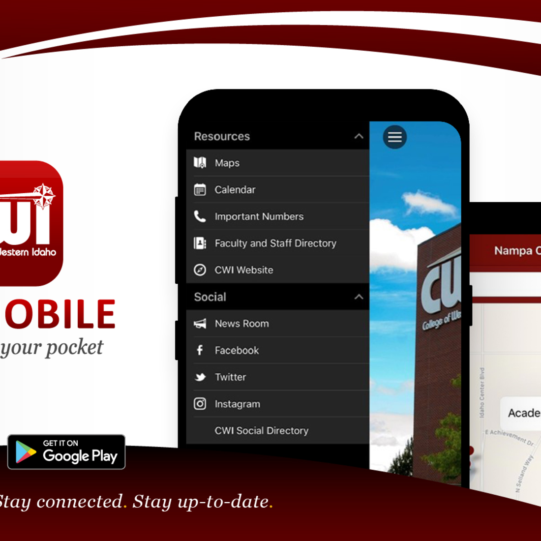 CWI Mobile Campus in your pocket