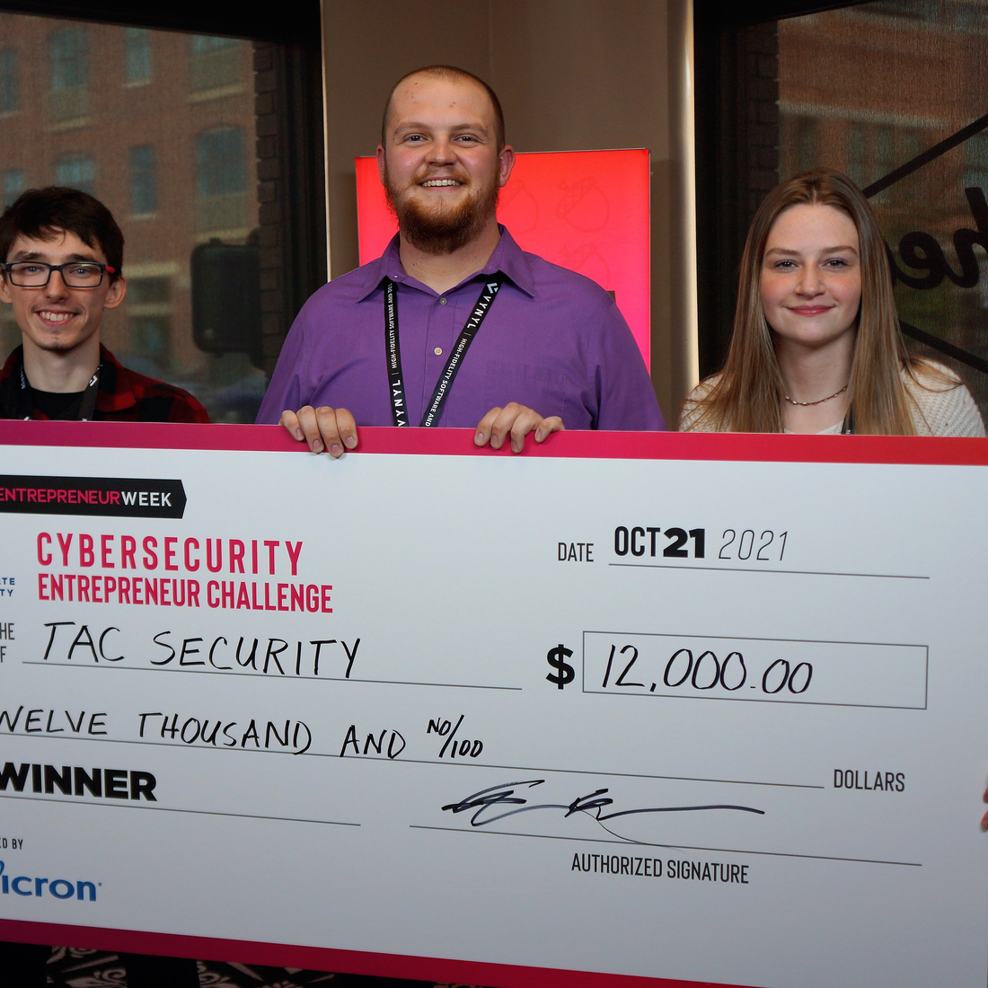 College of Western Idaho Cybersecurity students win competition.