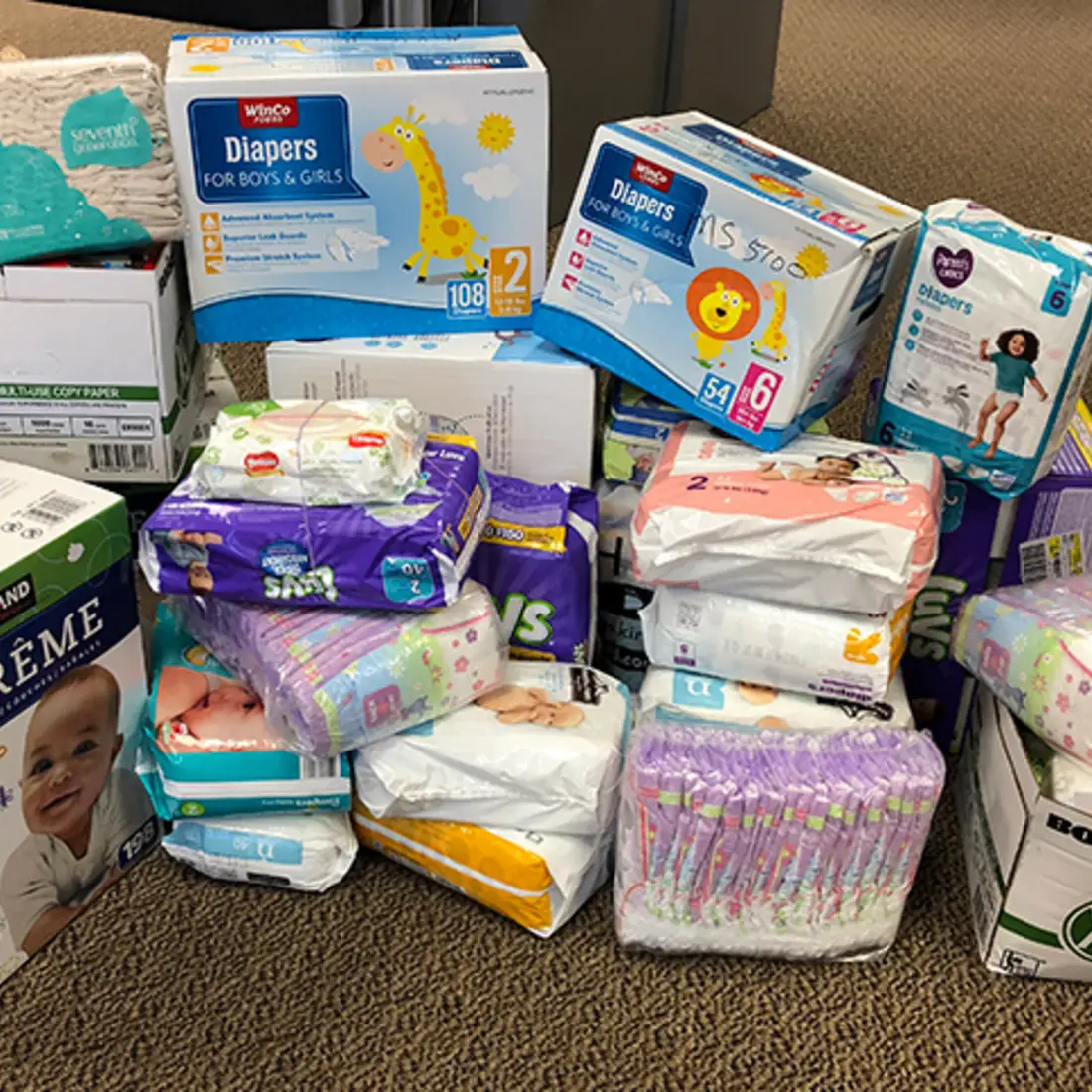 Thank you to all who participated in the Diaper Donation Drive.