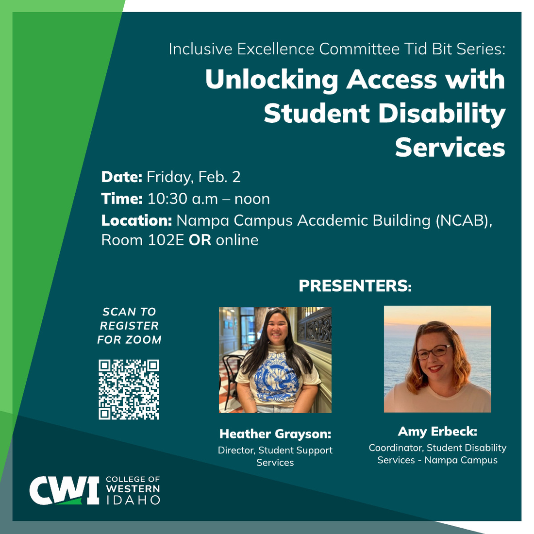 Inclusive Excellence Committee Tid Bit Series Info