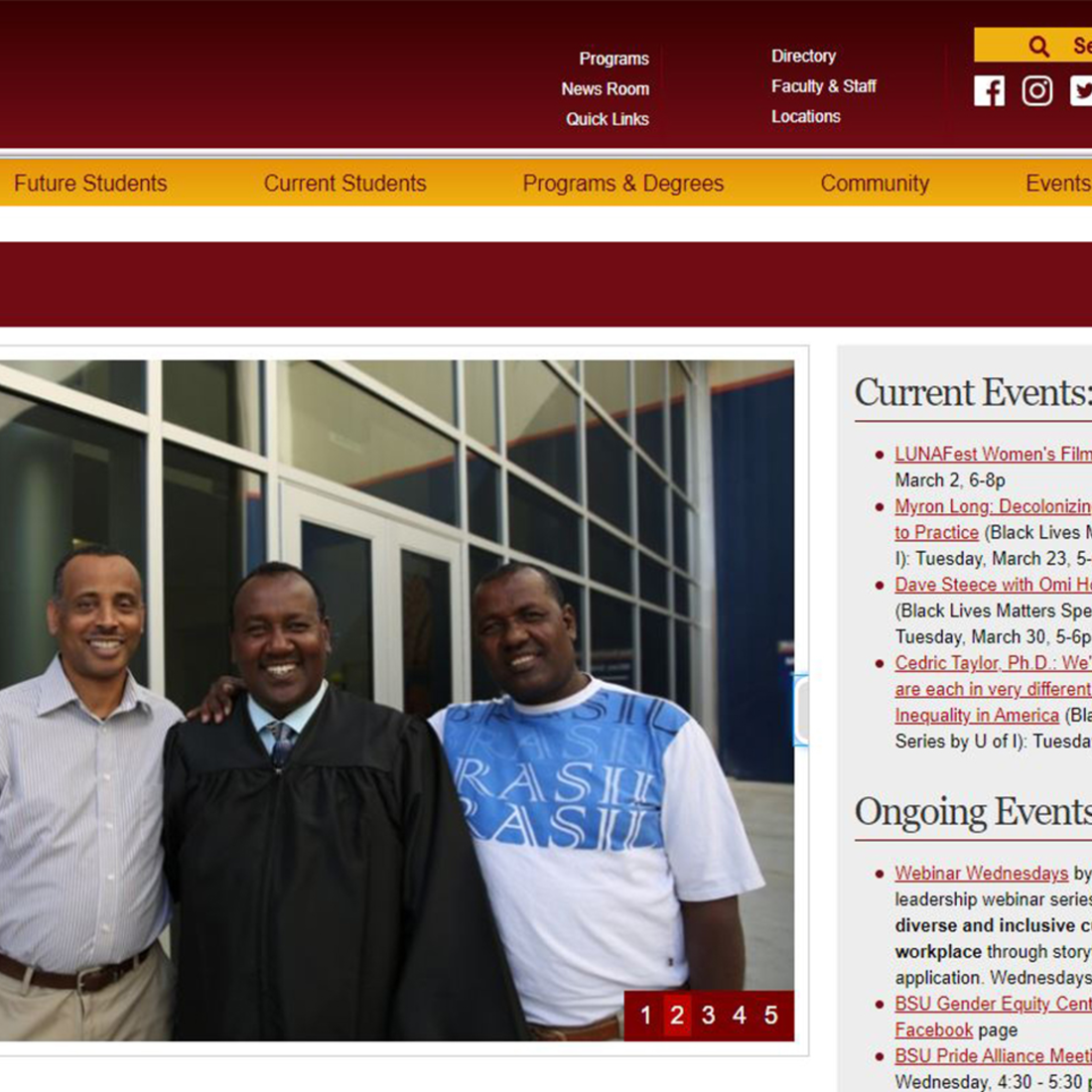 CWI's Diversity webpage