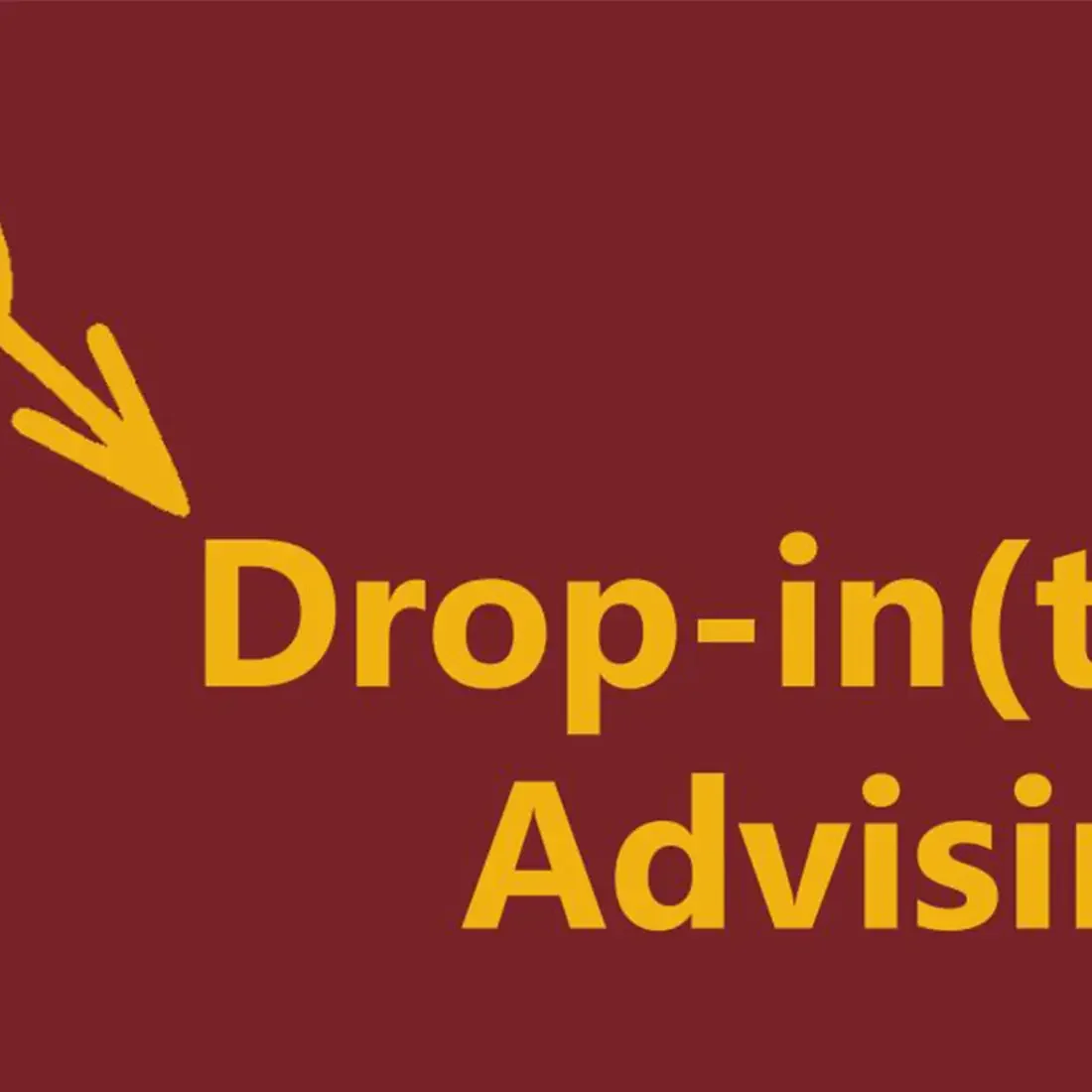 Drop-in(to) Advising