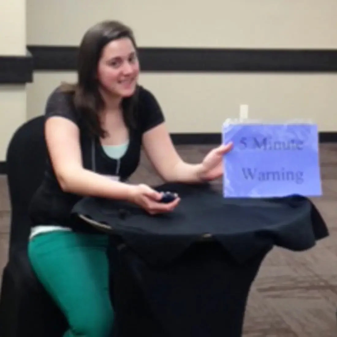 CWI student Kara Hunter at the Family, Career and Community Leaders of America conference.