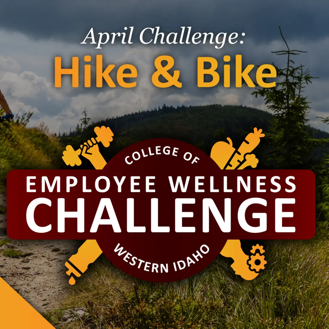 Sign up to participate in April’s Employee Wellness Challenge by Wednesday, March 31!