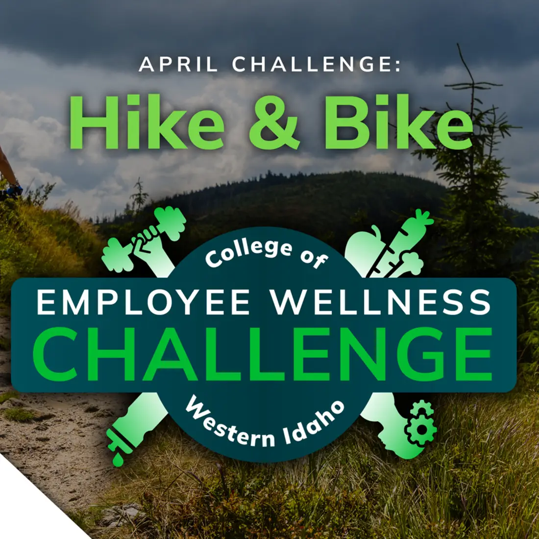 April Challenge: Hike & Bike