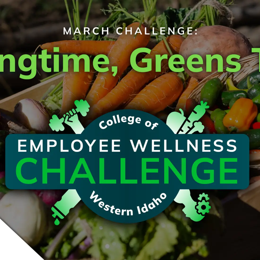 March Challenge: Springtime, Greens Time