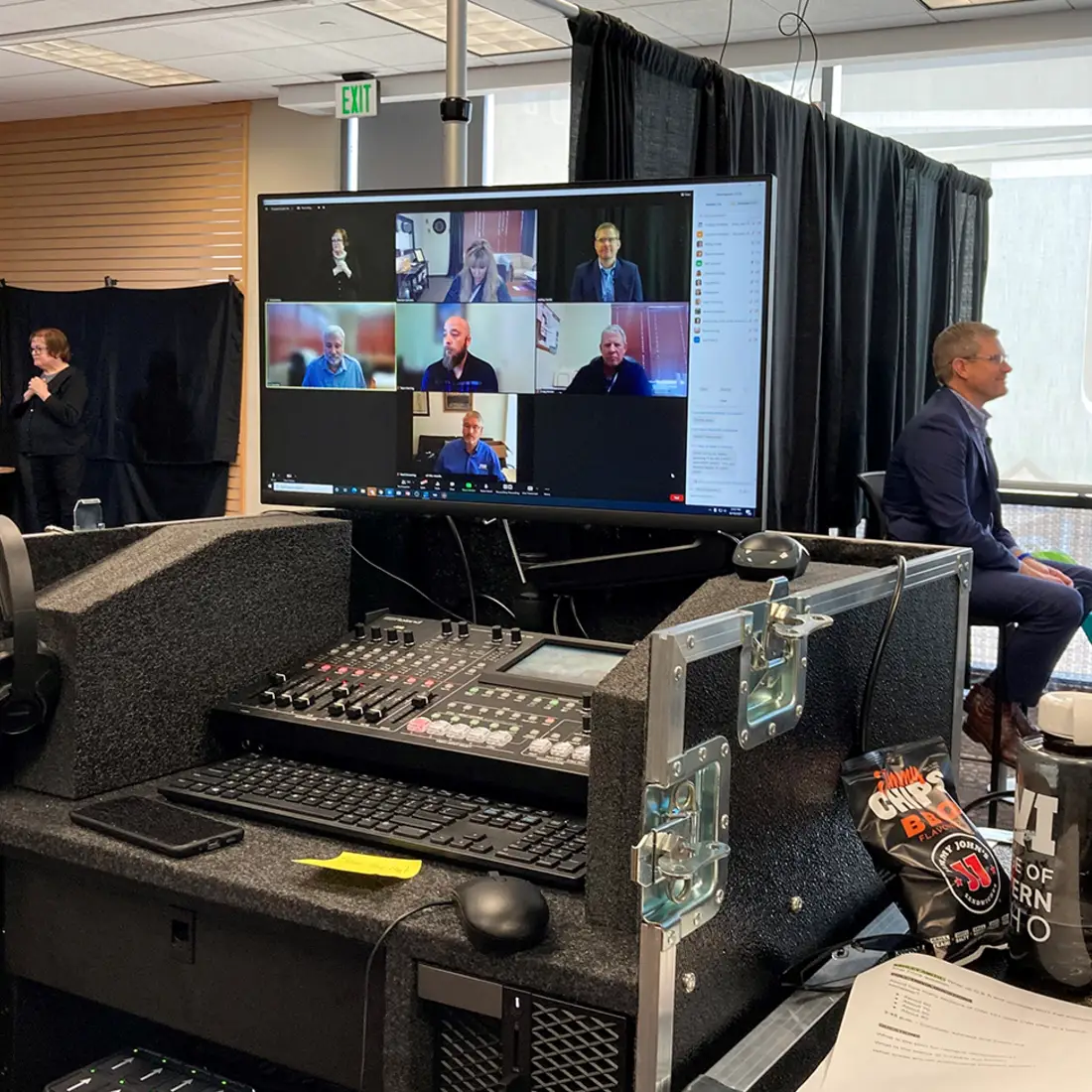 Behind the scenes at the Fall 2021 College Address