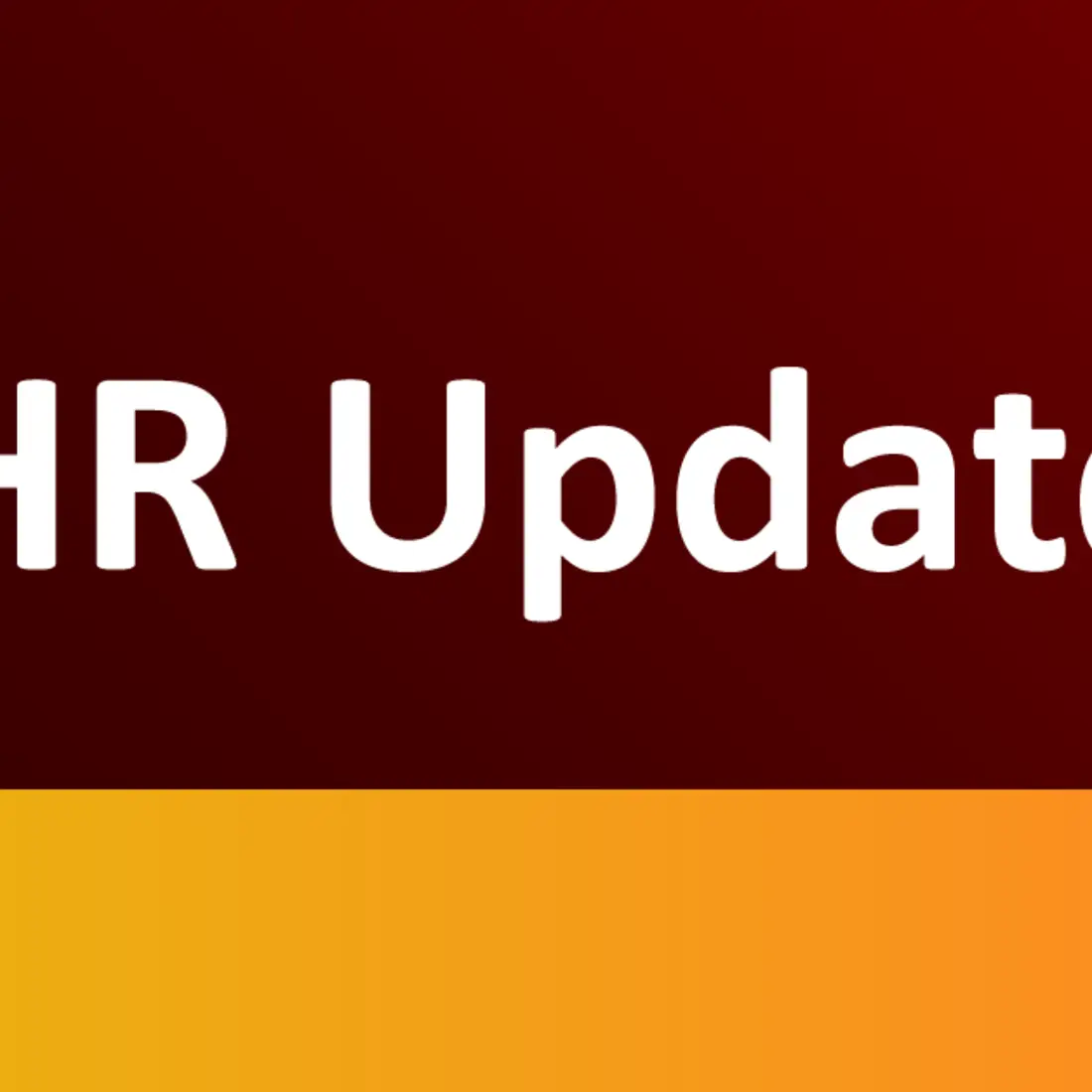 HR Update