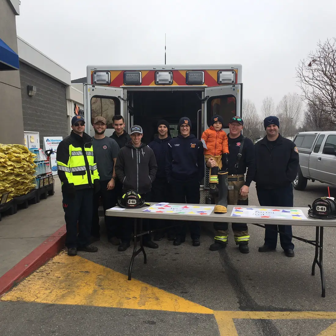 EMS students partner with Kuna Fire District