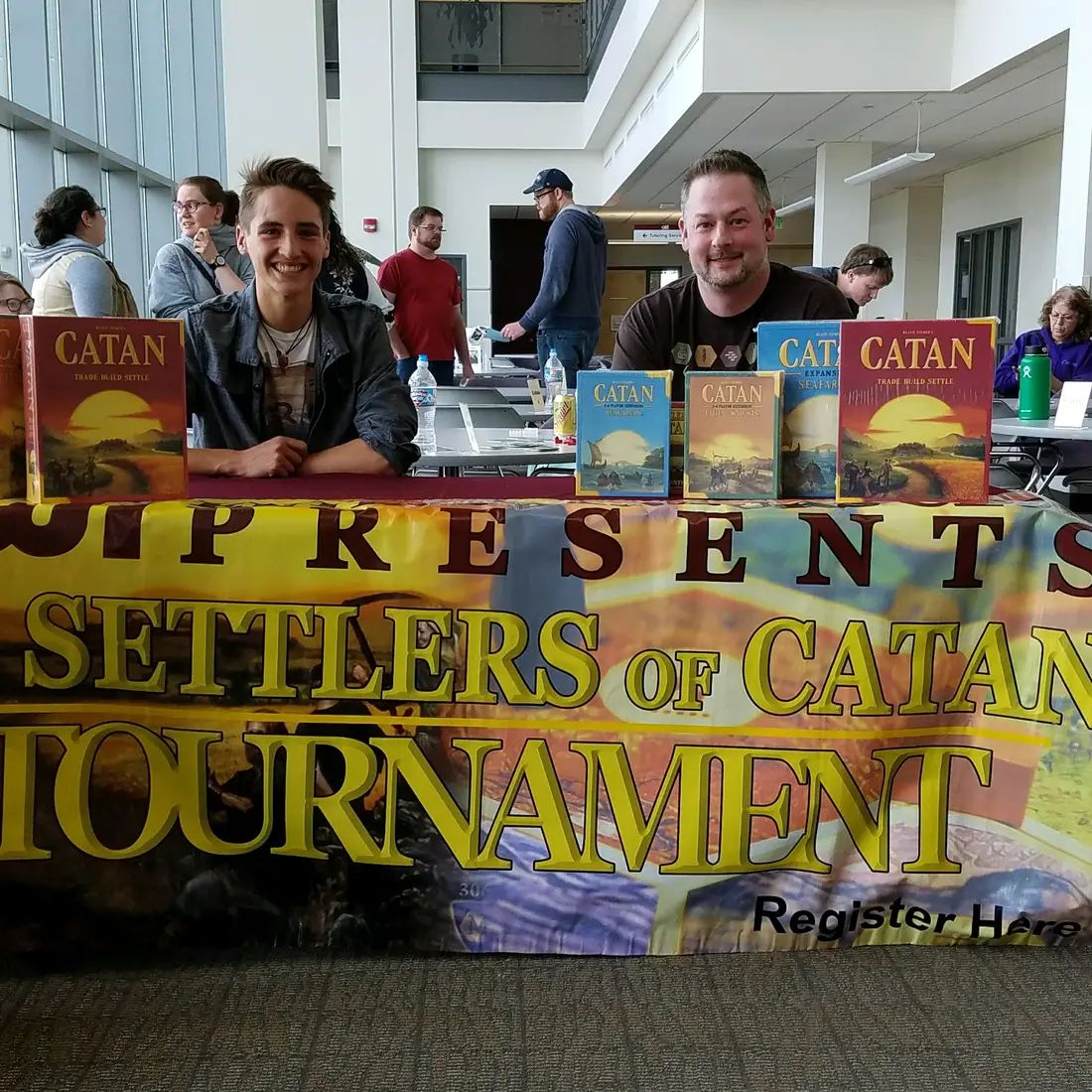 Join the Entrepreneurship Club for their ninth Settlers of Catan Tournament April 21.