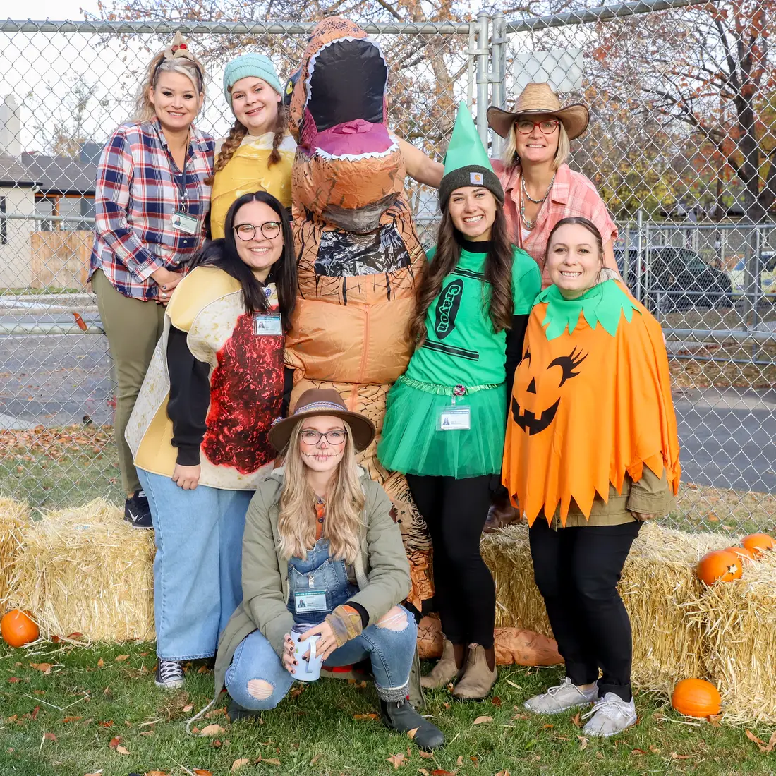 OTA Students in Halloween costume