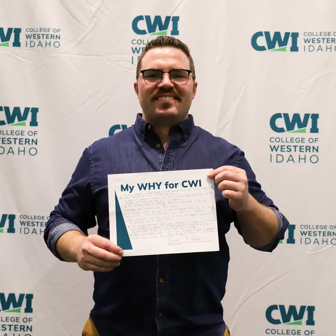 Student Success Advisor Connor McComas