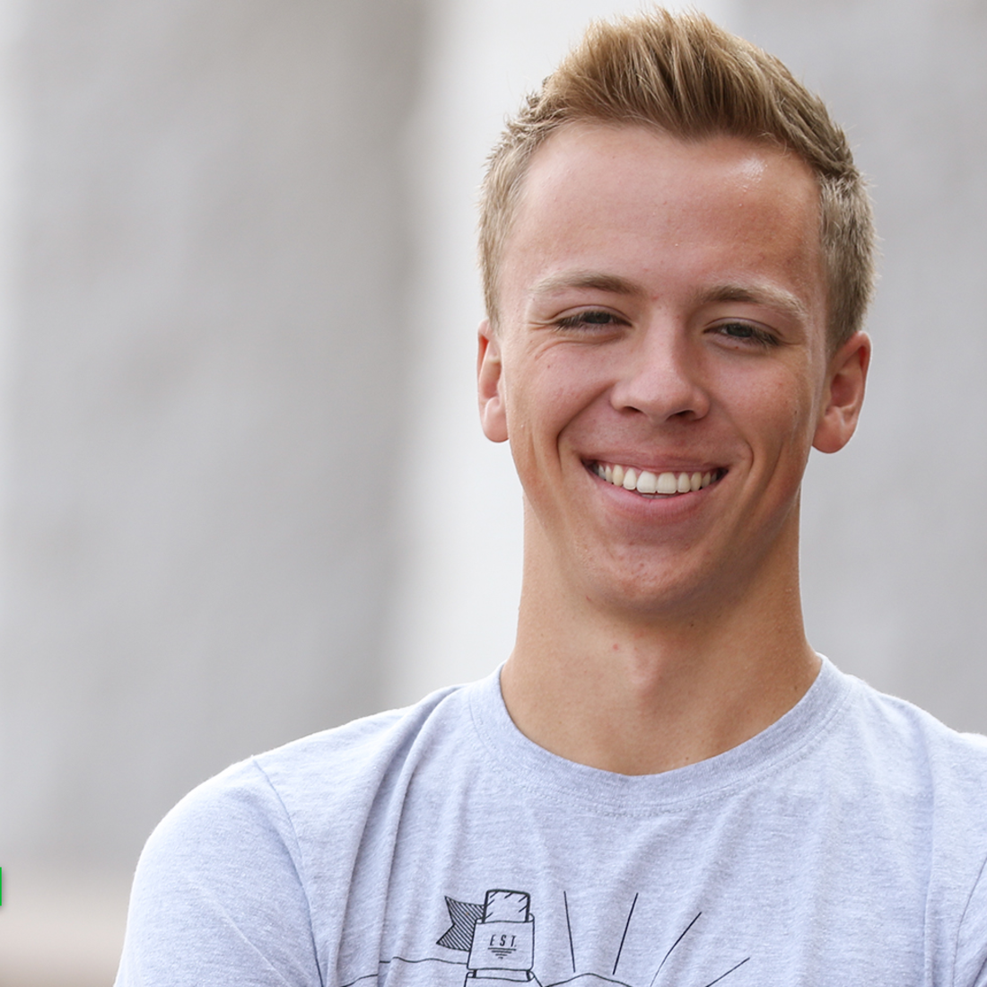 Jacob Schott, Advanced Mechatronics Engineering Technology student and 2021-2022 Scholarship Recipient