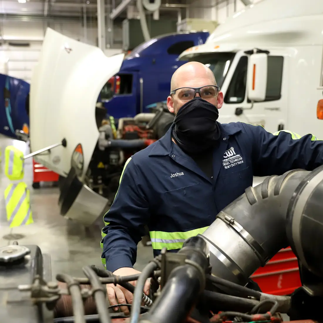 CWI student and 2021 New Century Workforce Scholar, Joshua Oquendo