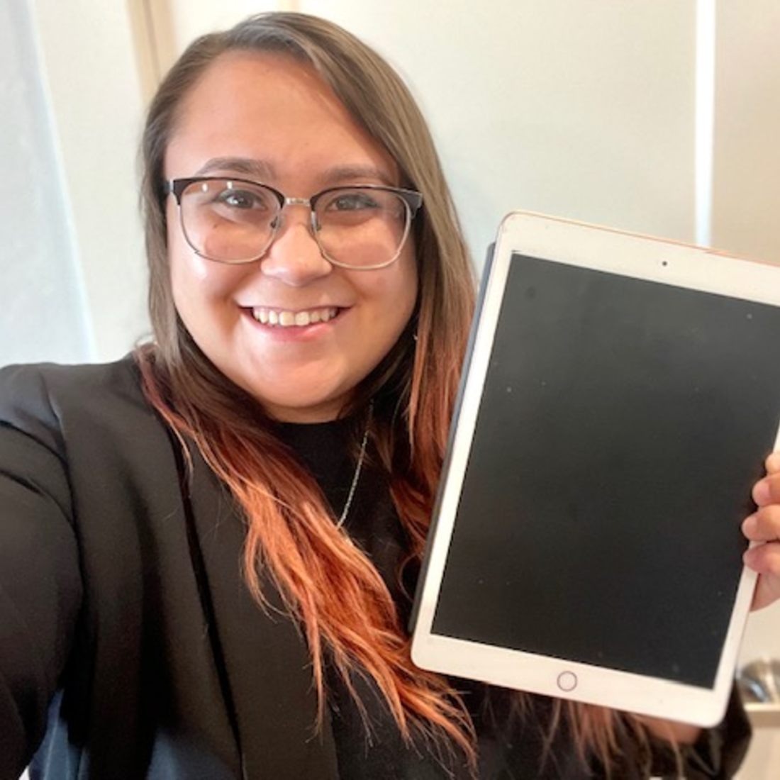 Justina Sexton was selected by classmates to be the Executive Producer for the COMM 261 project.