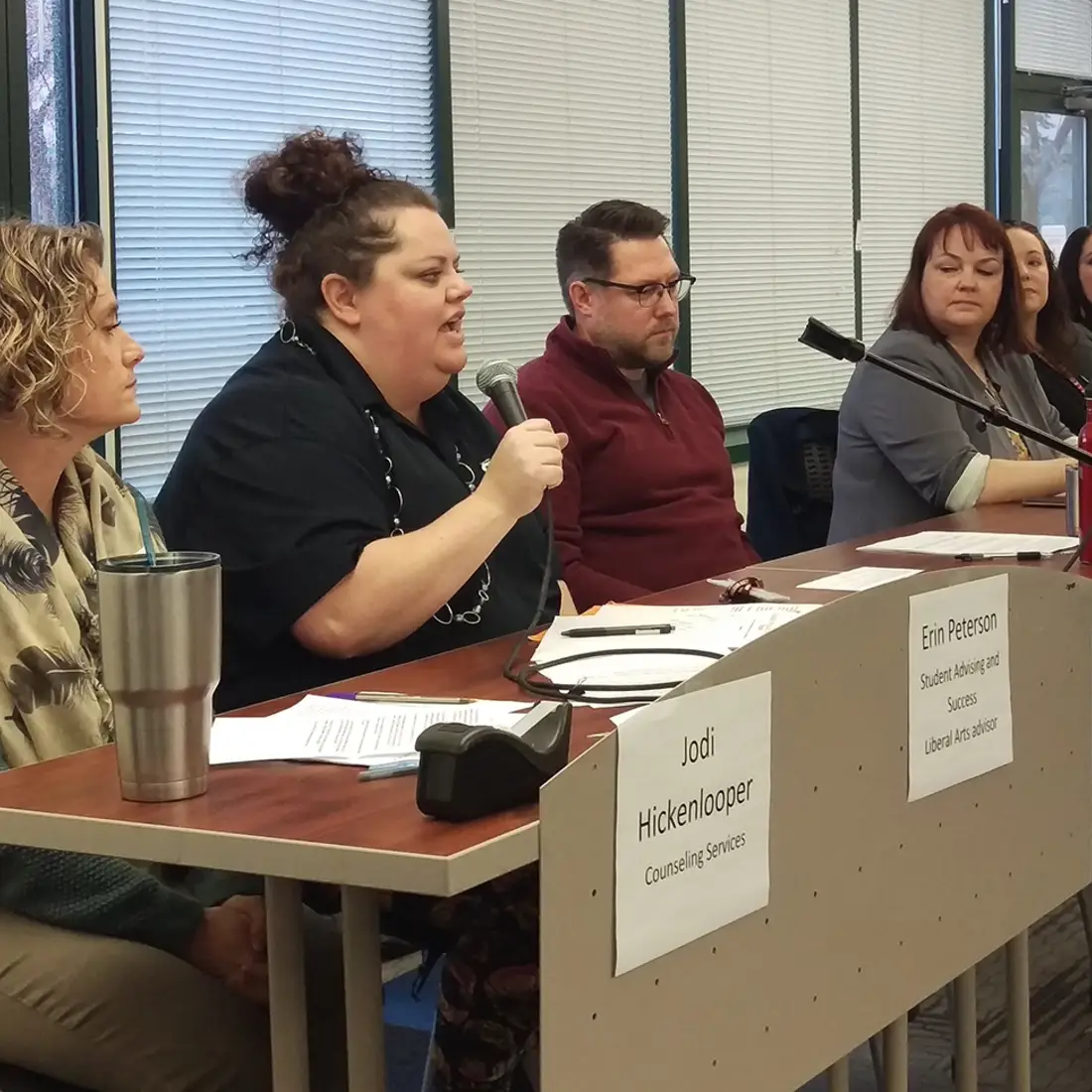 Panel discussion during Common Read event on Feb. 13.