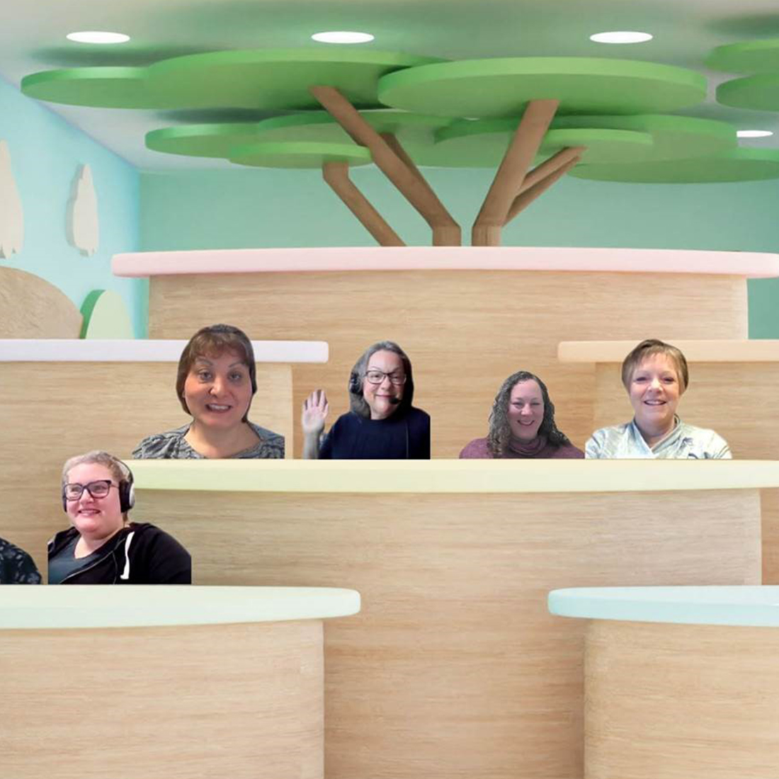 Zoom Immersive View screenshot of first MHFA class