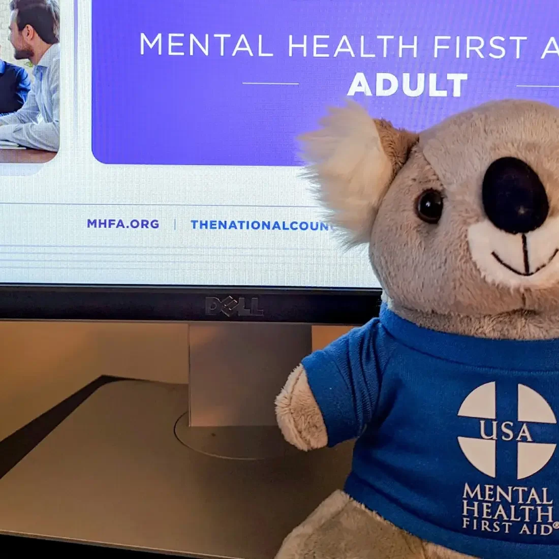 College of Western Idaho Mental Health First Aid Stuffed Koala Bear
