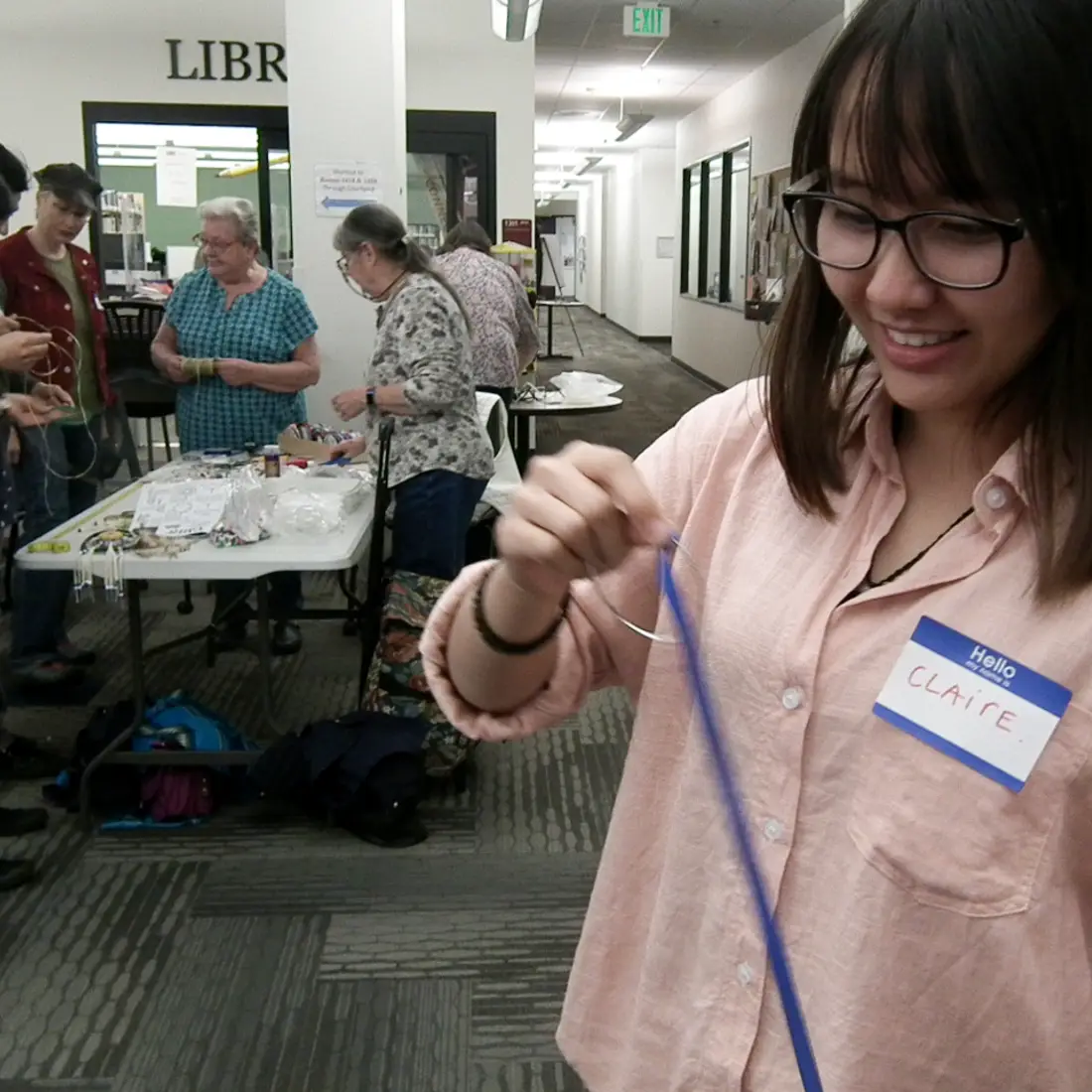 Native Beading Workshop at the Ada County Campus Pintail Center Nov. 13. 