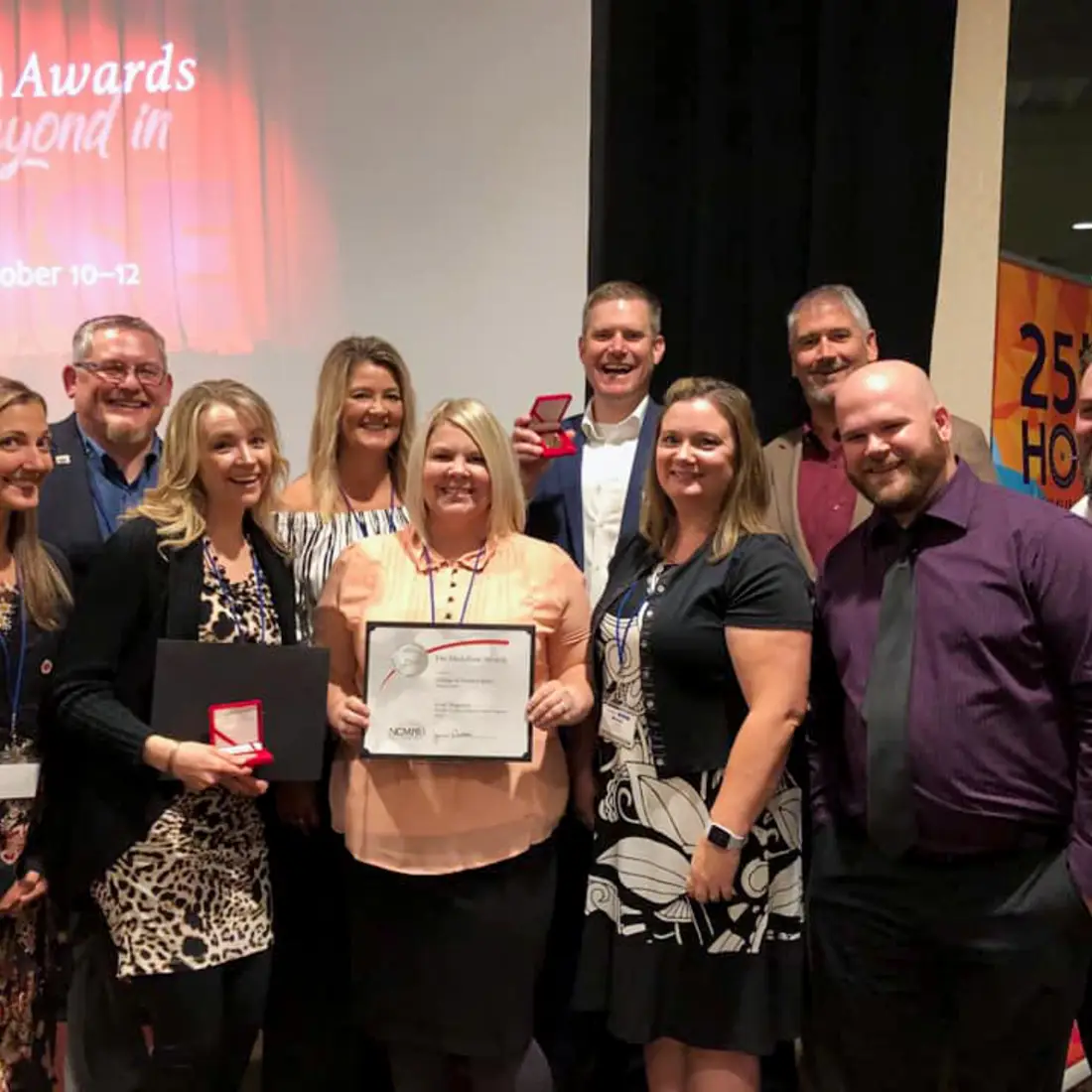 Communications and Marketing Team Wins Gold