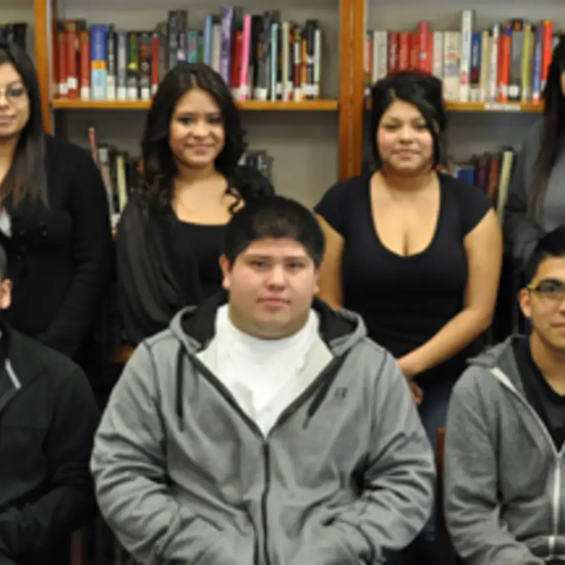 Students from Ridgeline High School who participated in the College Readiness CLEP initiative.