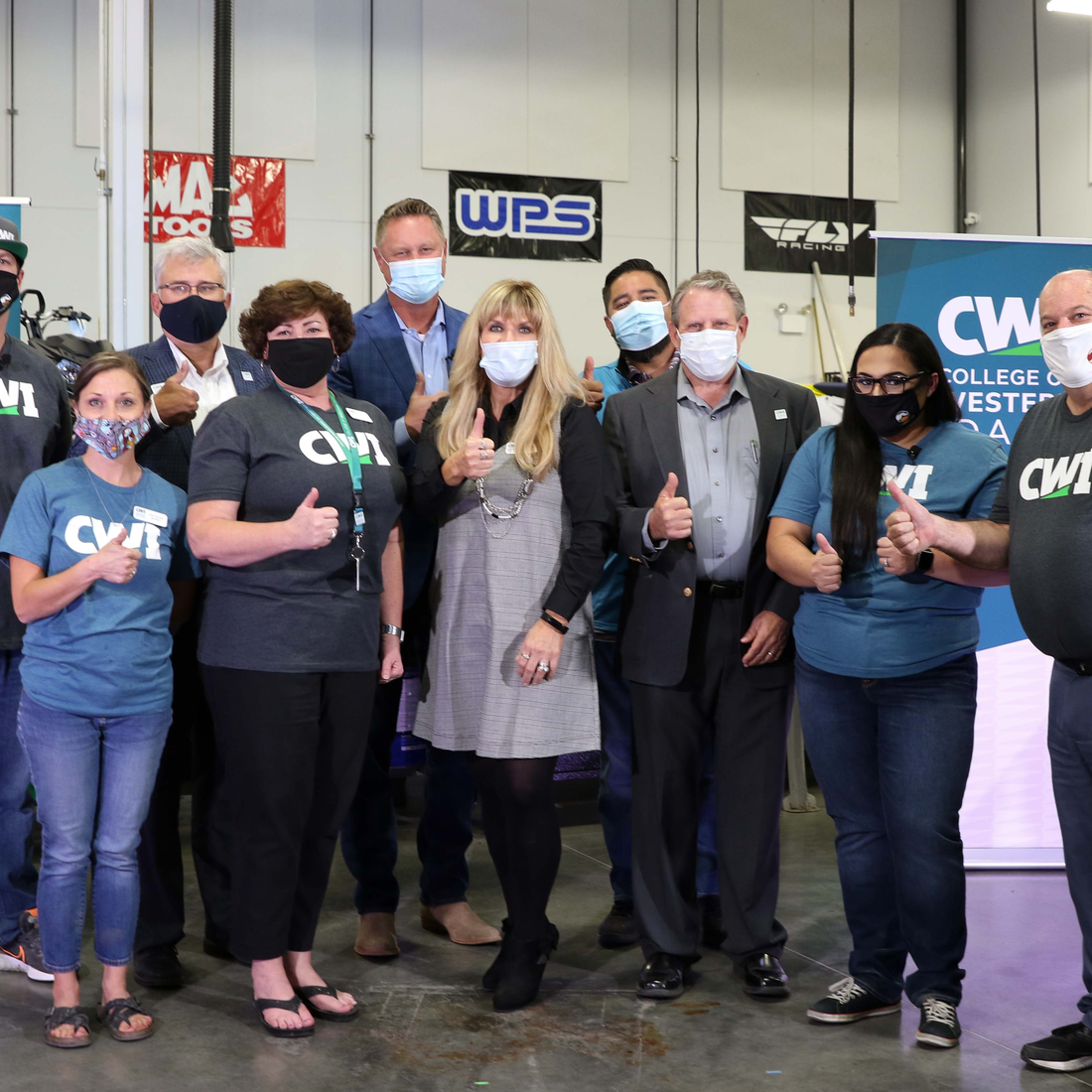 Members of CWI's Foundation, CWI leadership, alumni, and special guests at the 2021 Opening Doors Benefit Event