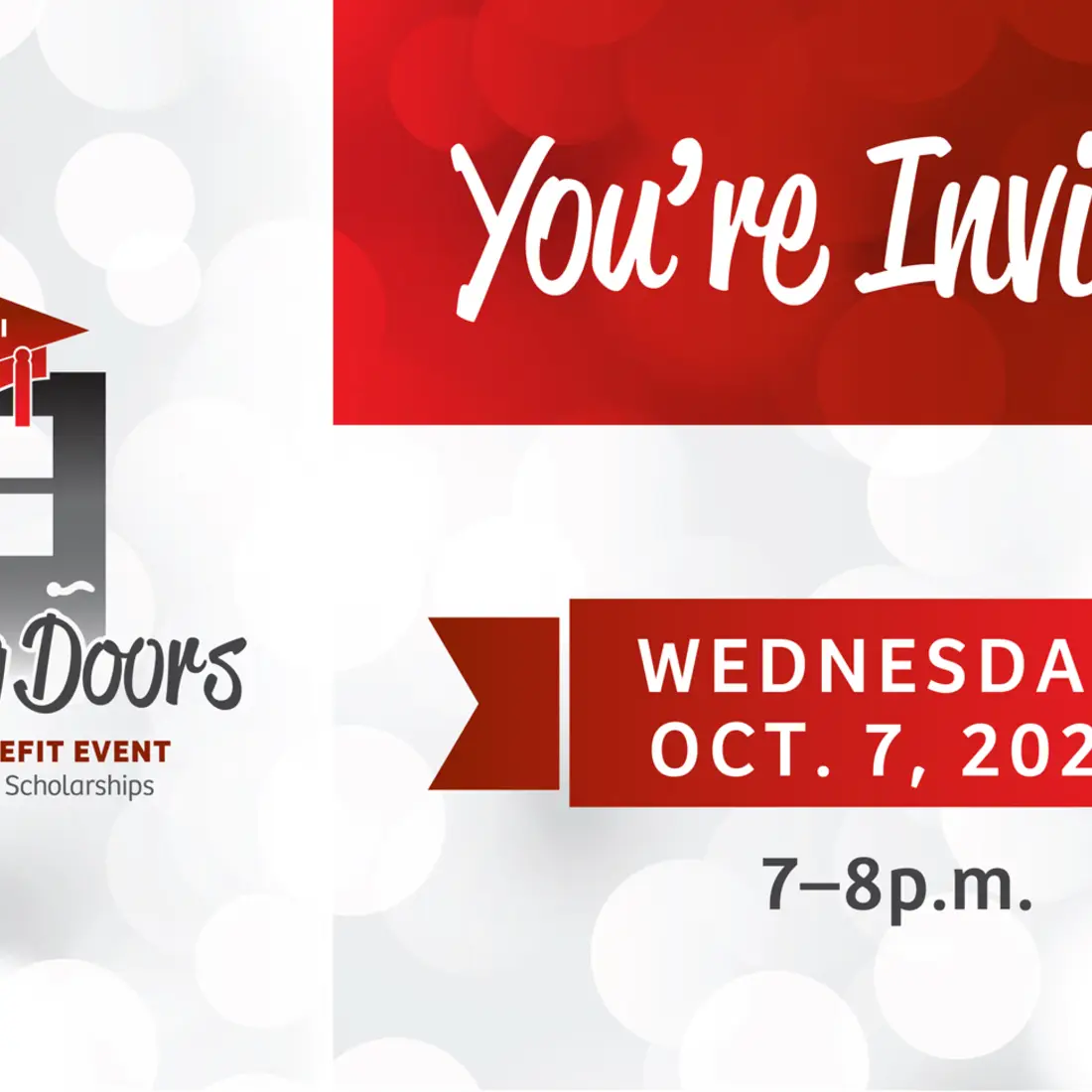 You're Invited to the CWI Foundation Opening Doors Virtual Benefit Event Wednesday, Oct. 7, 2020, from 7-8 p.m.