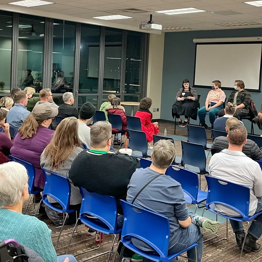 LGBTQ+ Panel Discussion with audience
