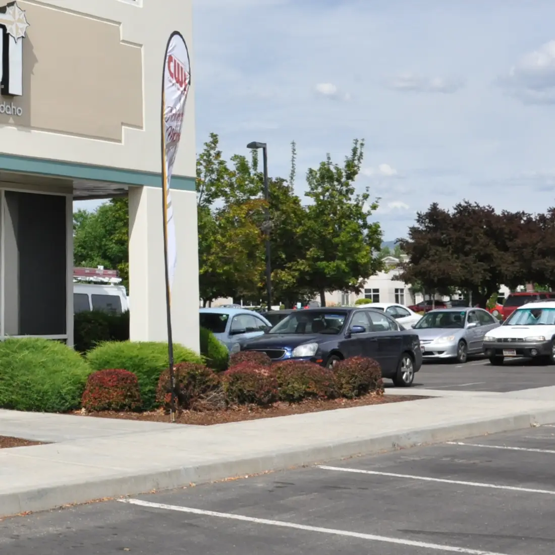 Ada County Campus Pintail Center parking lot