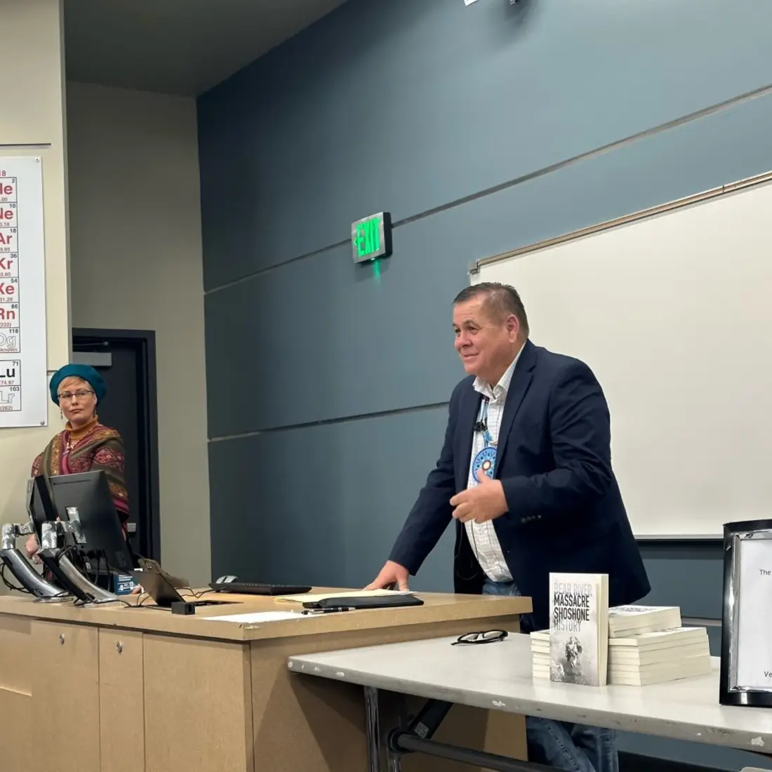 Darren Parry speaking at History, Healing, and Re-STORY-ation