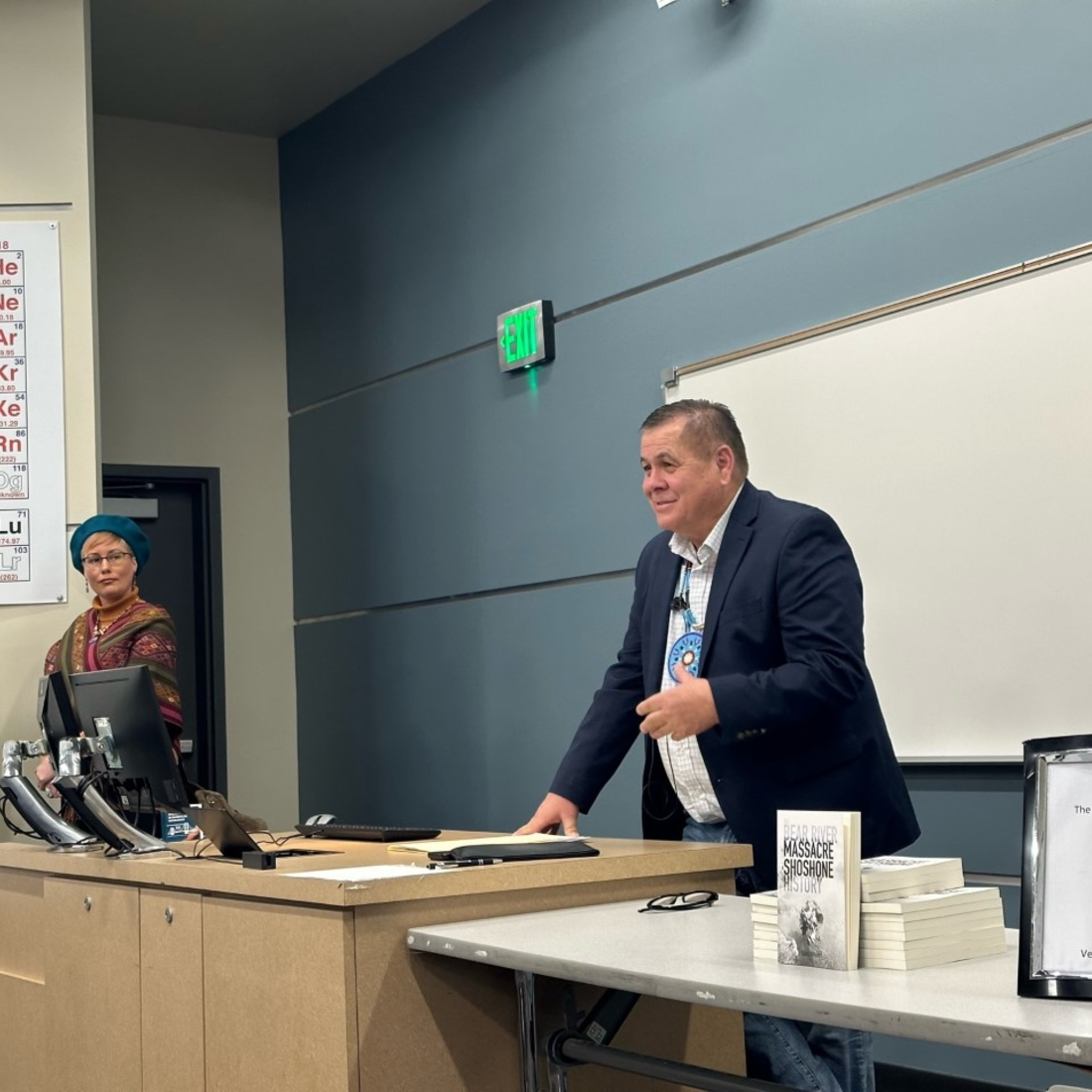 Darren Parry speaking at History, Healing, and Re-STORY-ation