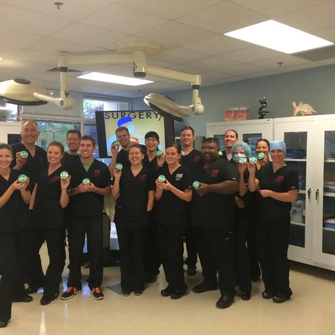 Group of Surgical Technology students.