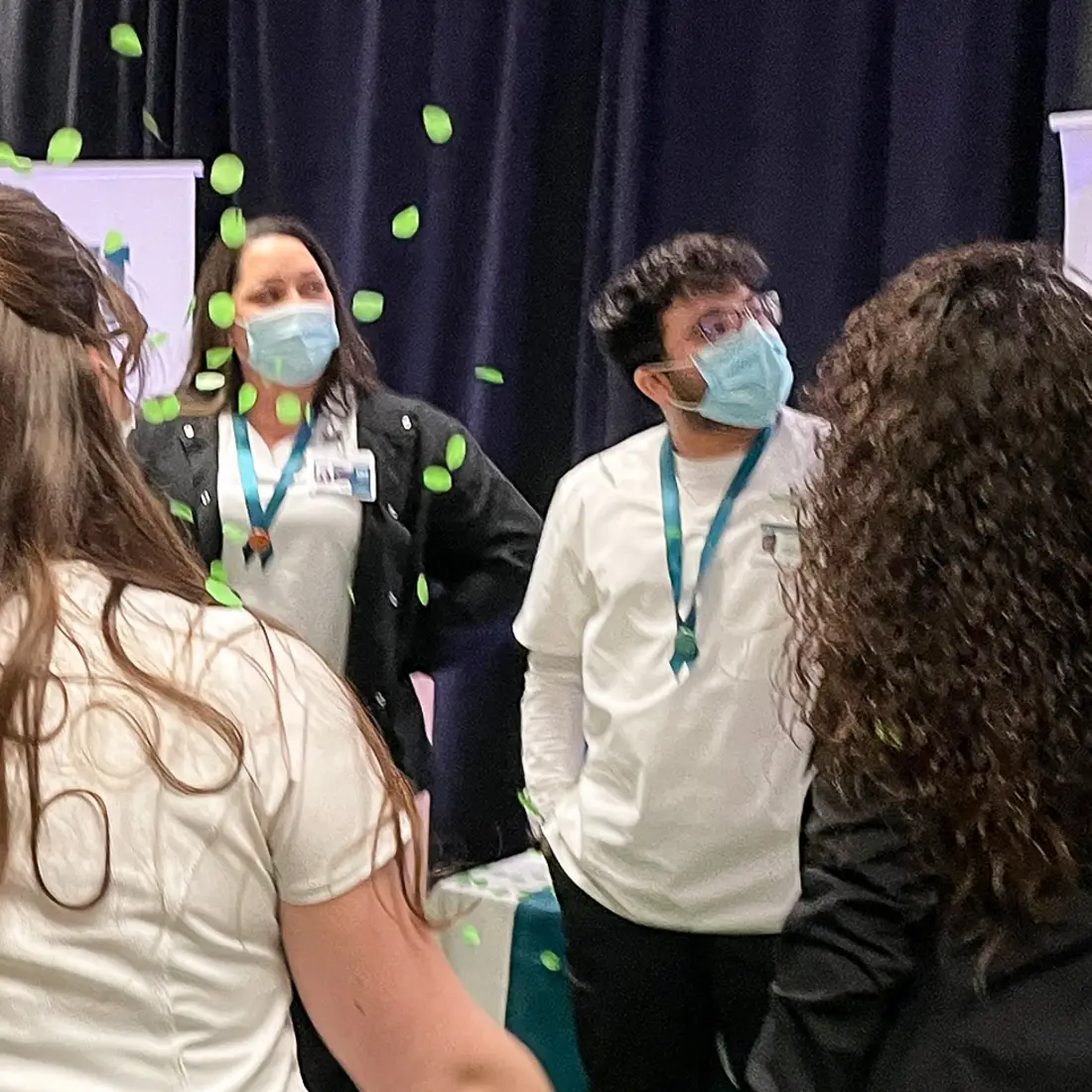 2021 Practical Nursing Graduates taking a selfie