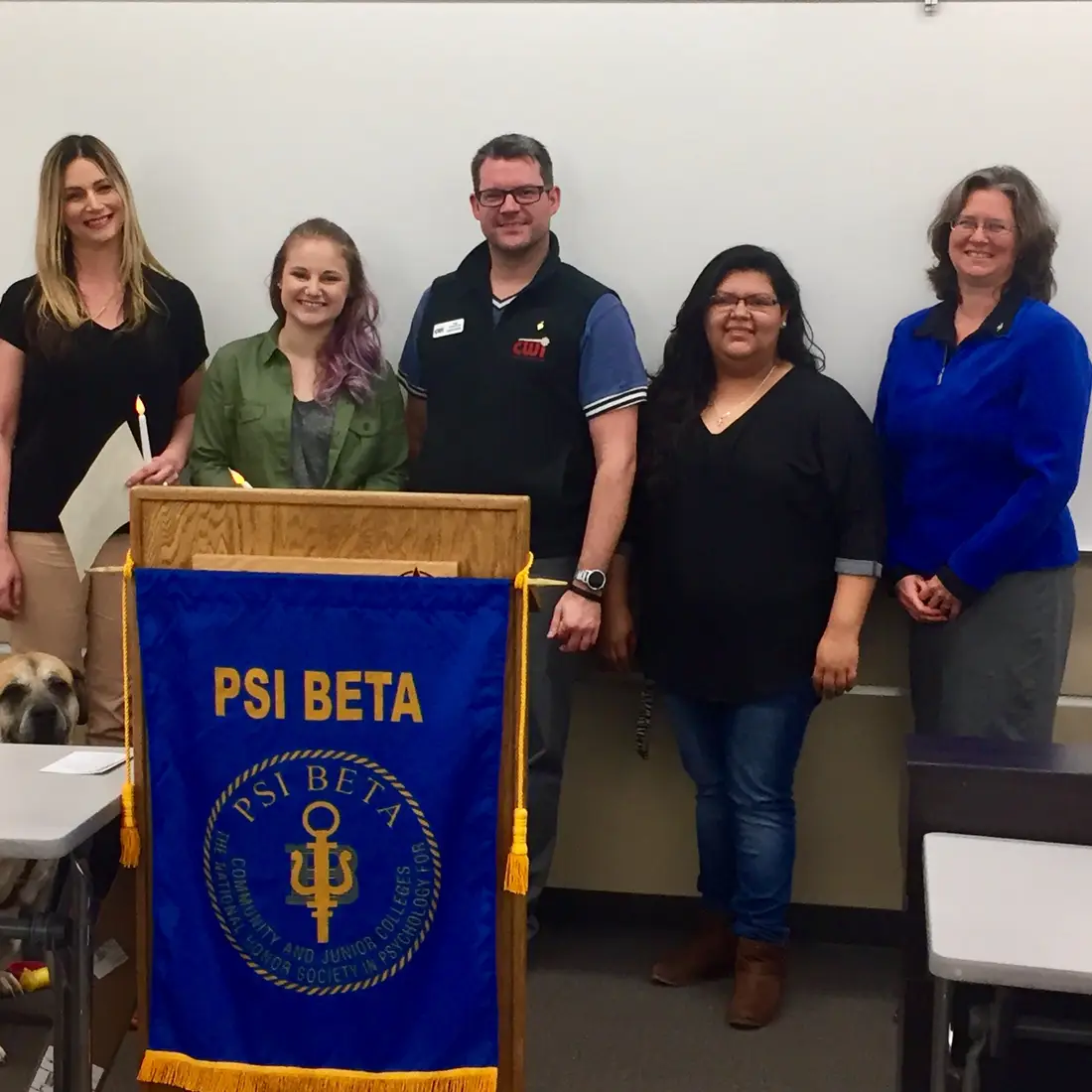 Psi Beta Adds New Members