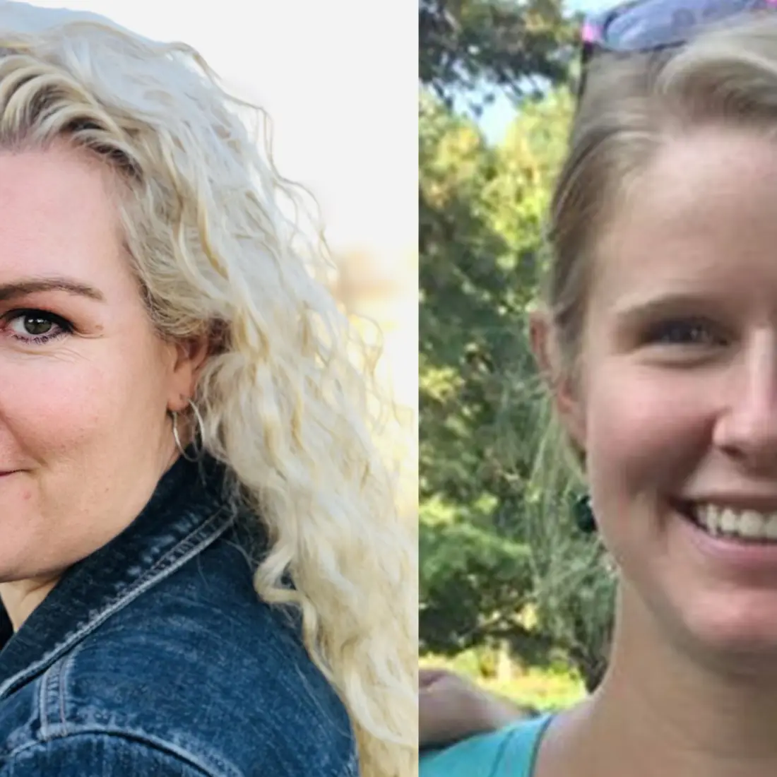 Psi Beta members, Julie Meyer, left, and Sunny Braithwaite