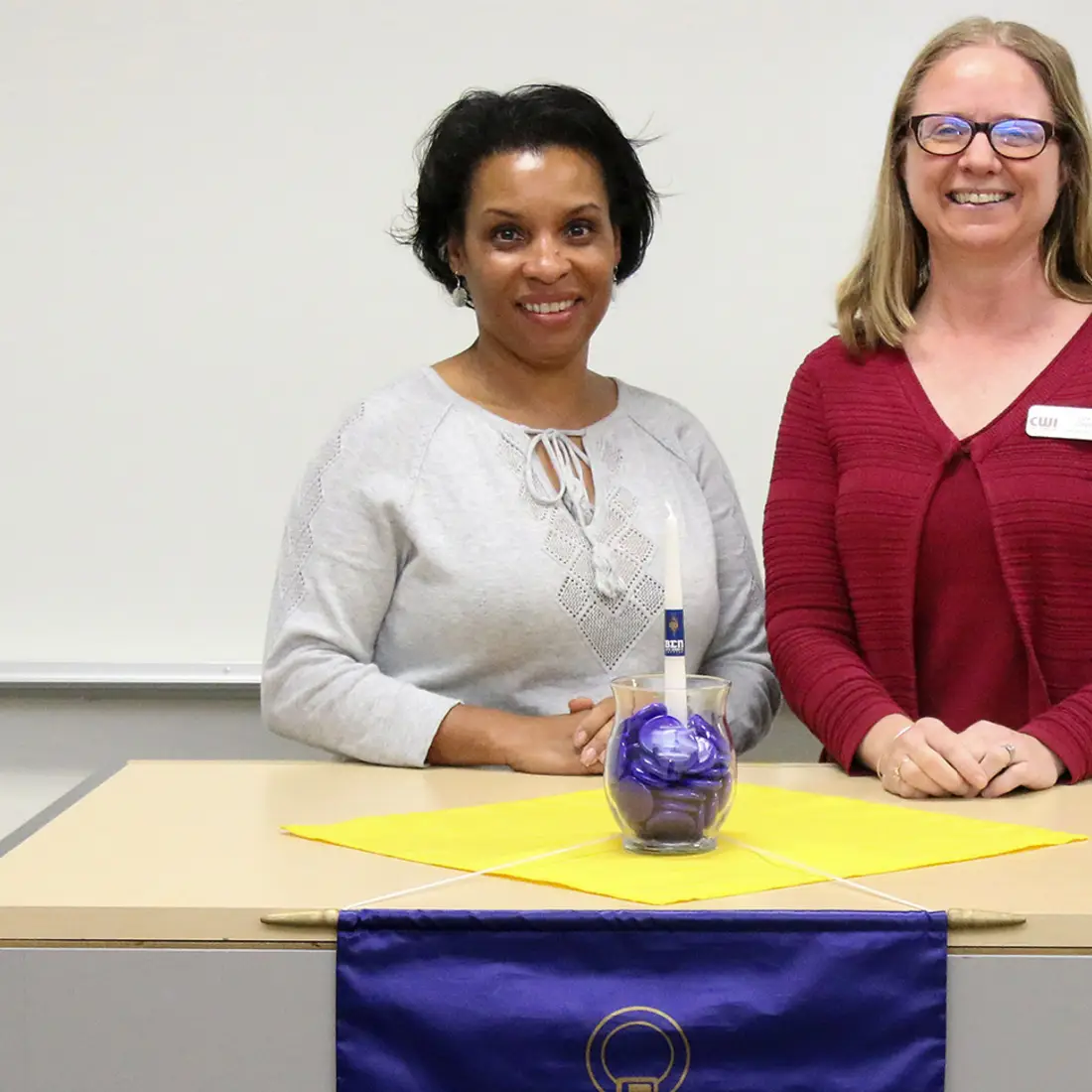 Yolonda Barnes and Liza Long