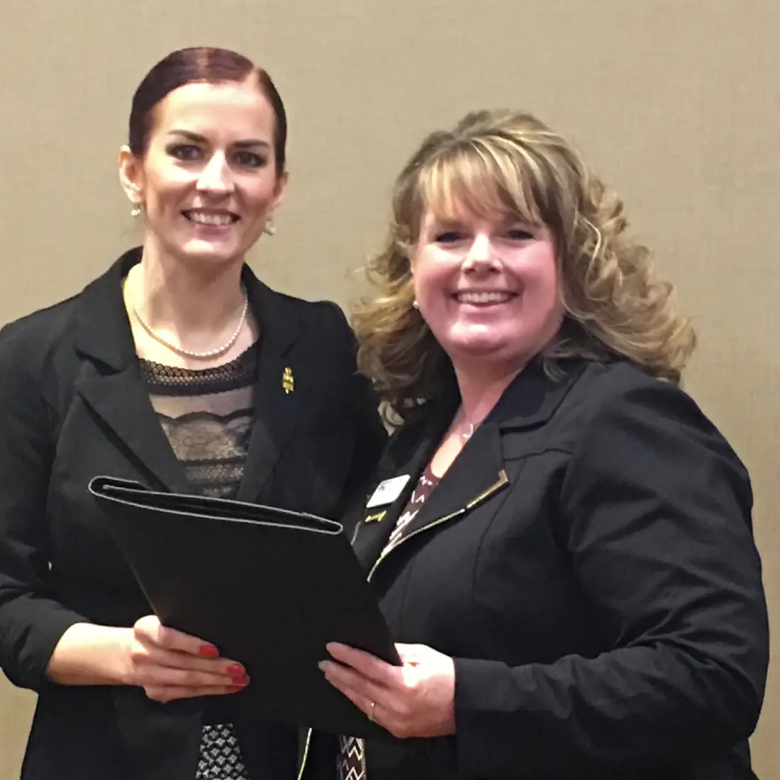PTK student leadership, Charity Watson and Elizabeth Carter