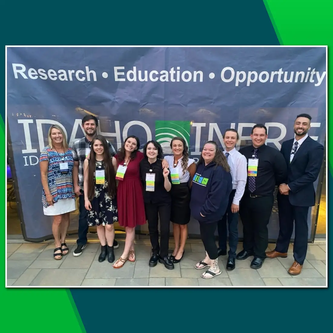 Group photo of Idaho INBRE Students and Faculty